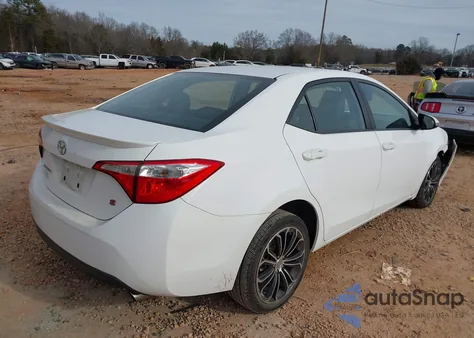 2014 Toyota Corolla S Plus из США, поврежденный, VIN 5YFBURHE3EP019558